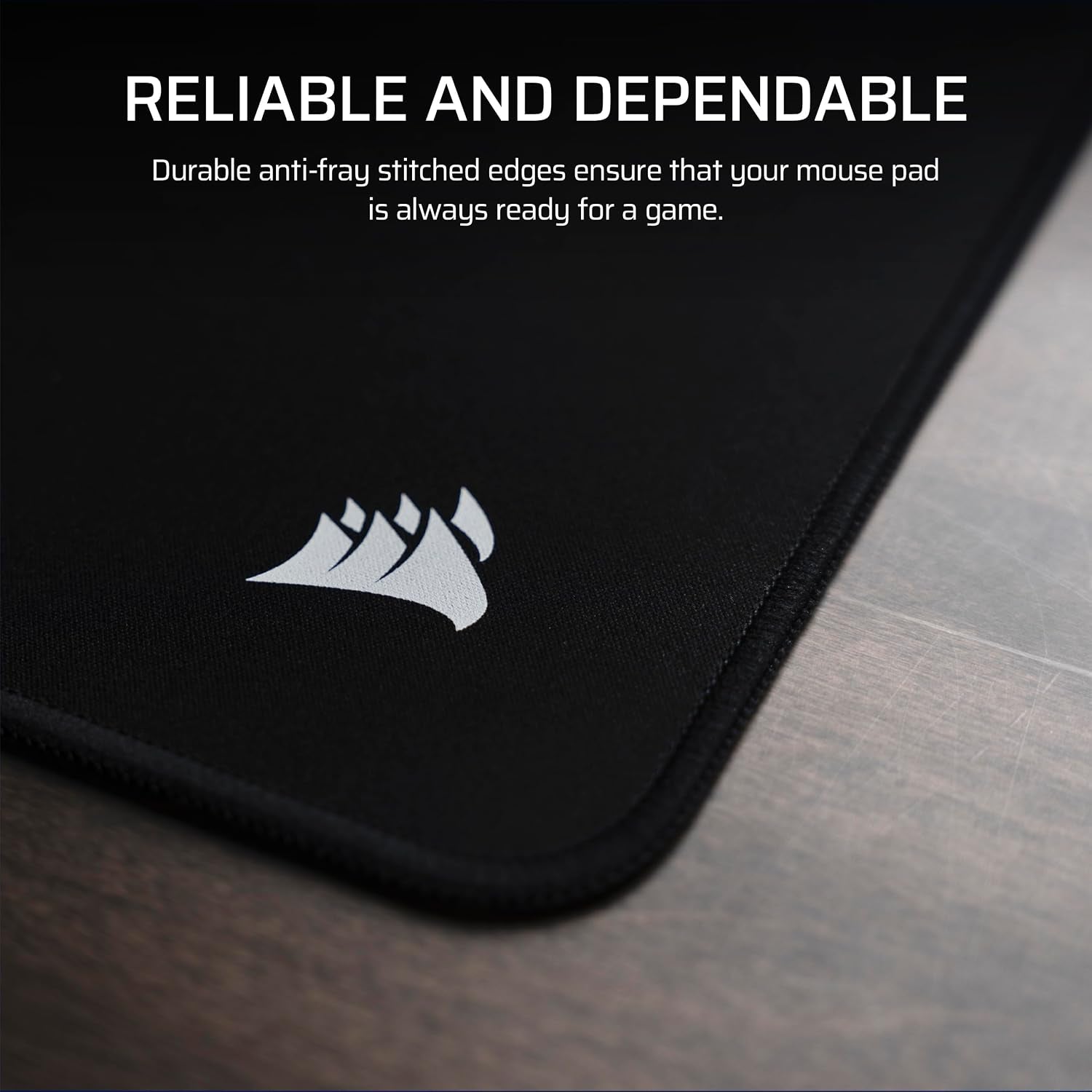 Corsair MM Anti-Fray Cloth Gaming Mouse Pad – Black