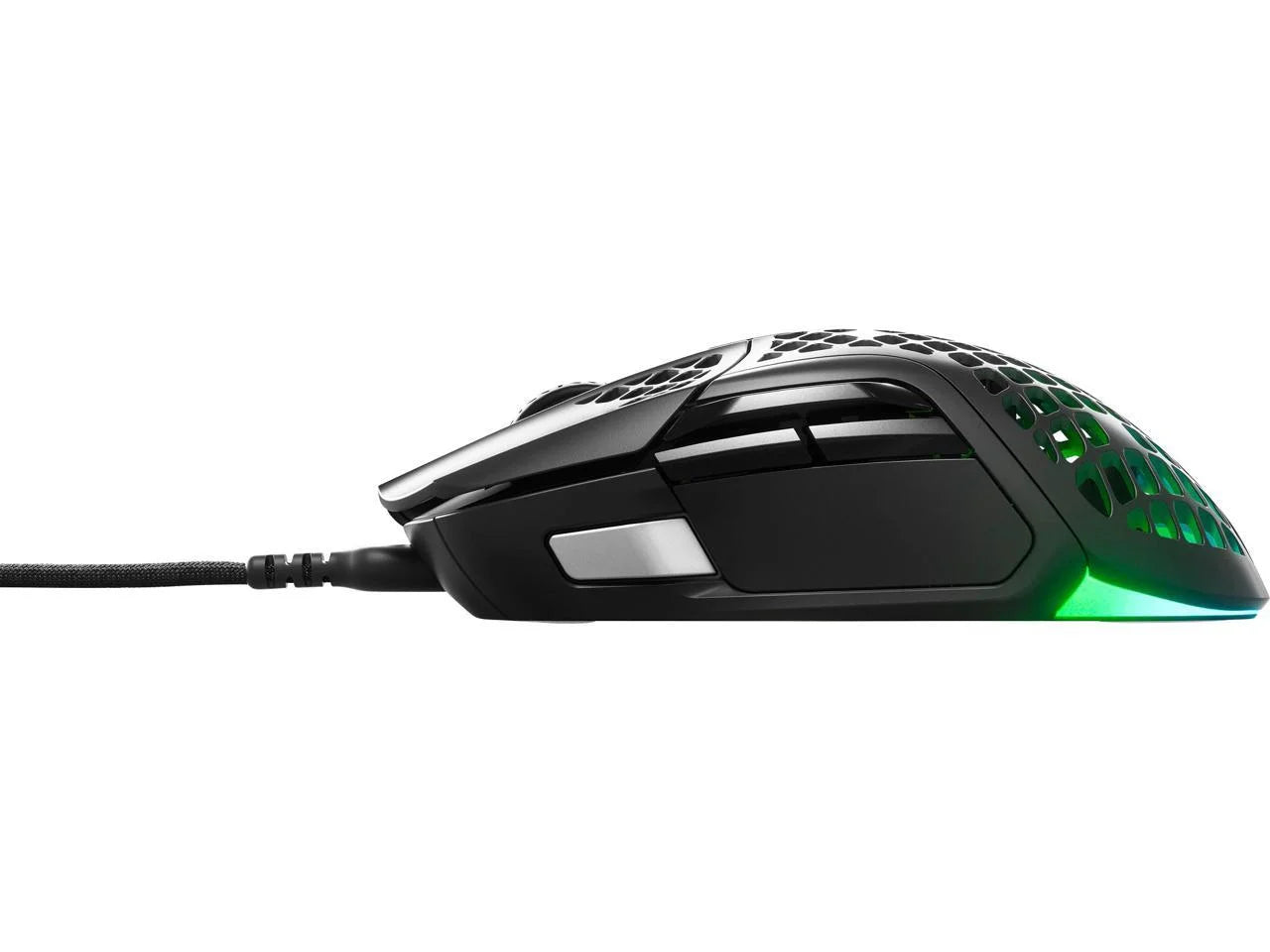 Aerox 5 Ultra Lightweight Honeycomb Water Resistant Wired RGB Optical Gaming Mouse with 9 Programmable Buttons