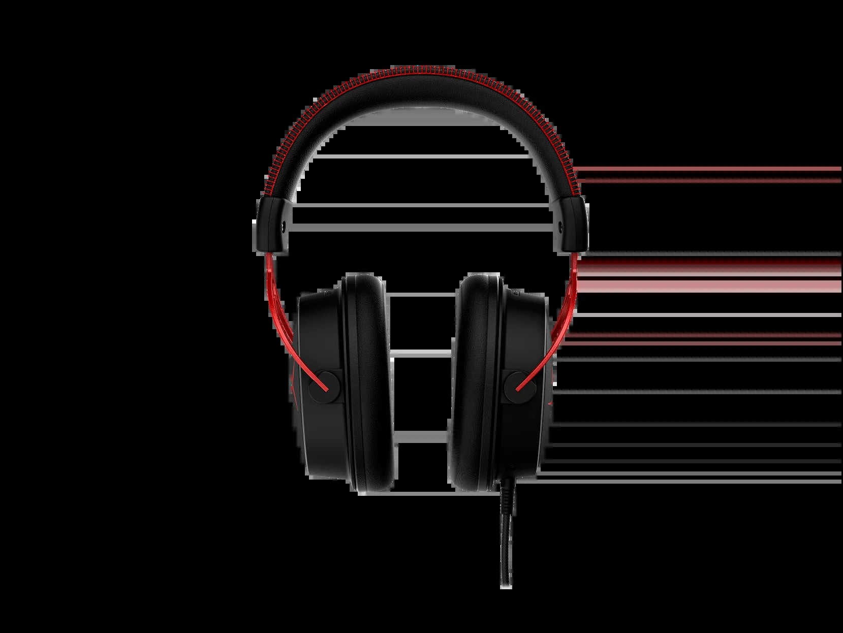 Cloud Alpha Wired Over-Ear Gaming Headset, Red