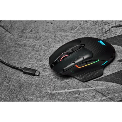 DARK CORE RGB PRO SE Wireless FPS/MOBA Gaming Mouse with SLIPSTREAM Technology, Black, Backlit RGB LED, 18000 DPI, Optical, Qi Wireless Charging Certified