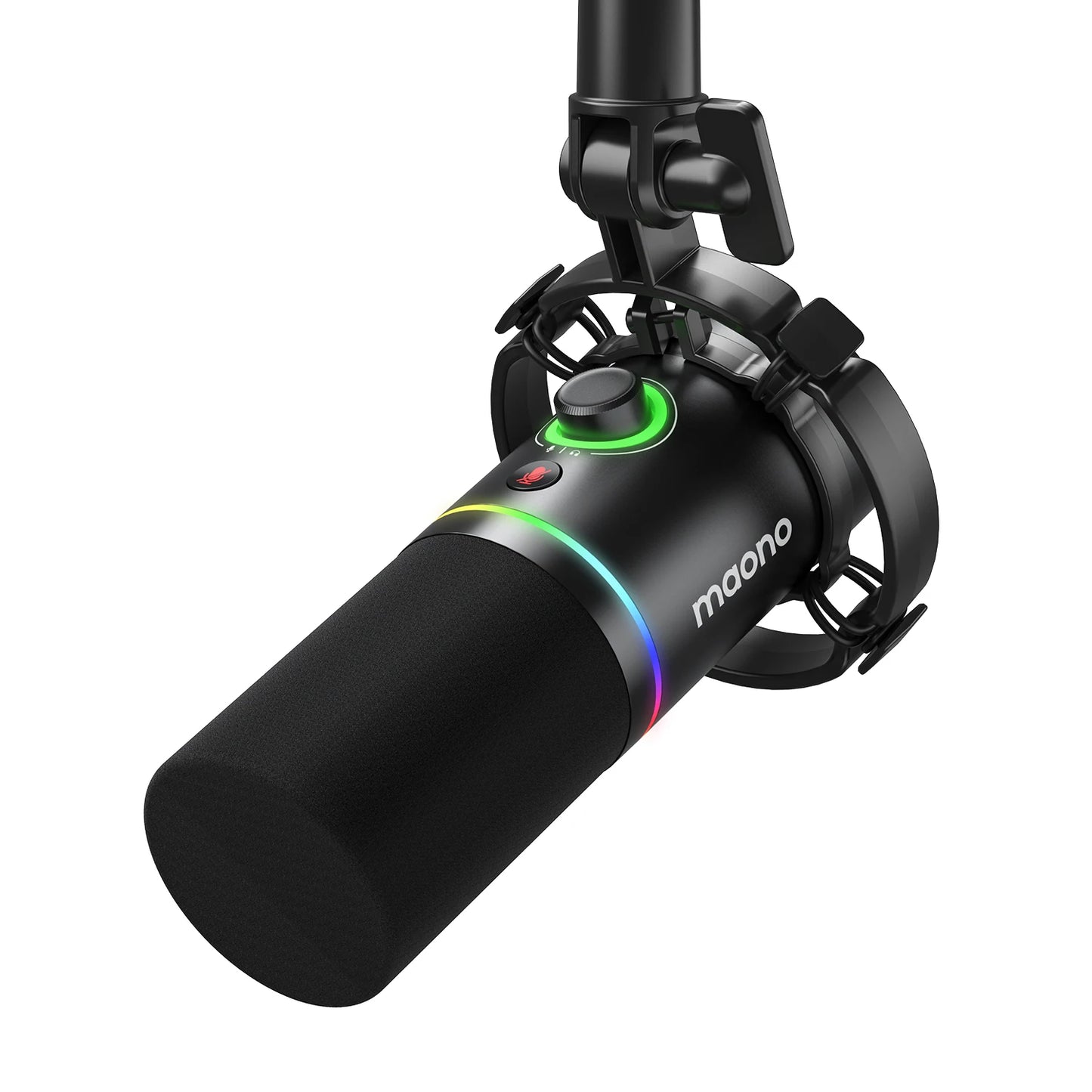 PD200X RGB Gaming Microphone Dynamic Microphone USB/XLR Dual Mode Microphone Podcast Mic RGB XLR/USB Gaming Podcasting Mic