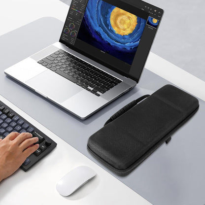 Hard Travel Case for Compact 65% Keyboard, Computer 68 Key Wireless/Wired Keyboard Carrying Storage Bag, Compatible with Keychron Q2/V2, Corsair K65 PRO, ASUS ROG Falchion NX 65%