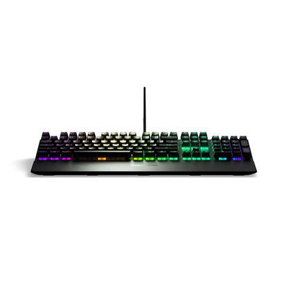 Apex 5 Mechanical Gaming Keyboard - Per-Key RGB Illumination , OLED Smart Display - Black