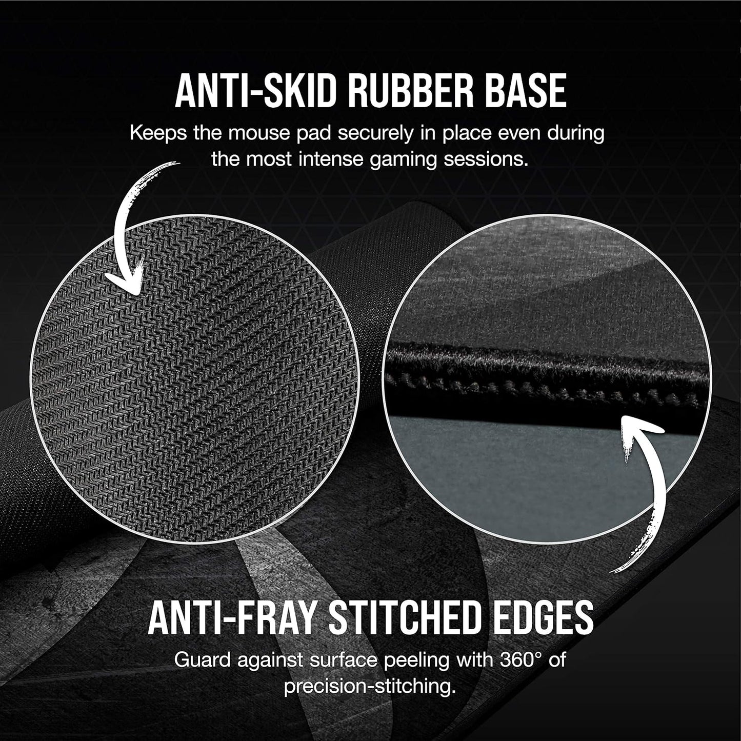 Corsair MM300 PRO Premium Spill-Proof Cloth Gaming Mouse Pad – Medium - Multicolor