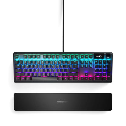 Apex 5 Mechanical Gaming Keyboard - Per-Key RGB Illumination , OLED Smart Display - Black