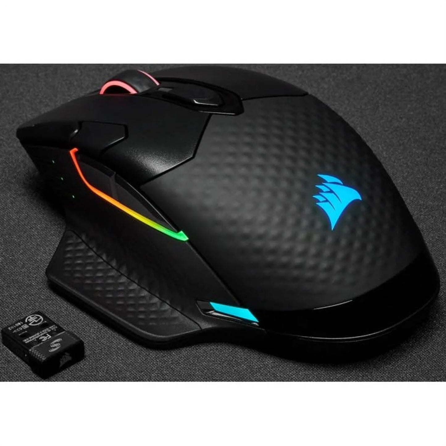 DARK CORE RGB PRO SE Wireless FPS/MOBA Gaming Mouse with SLIPSTREAM Technology, Black, Backlit RGB LED, 18000 DPI, Optical, Qi Wireless Charging Certified