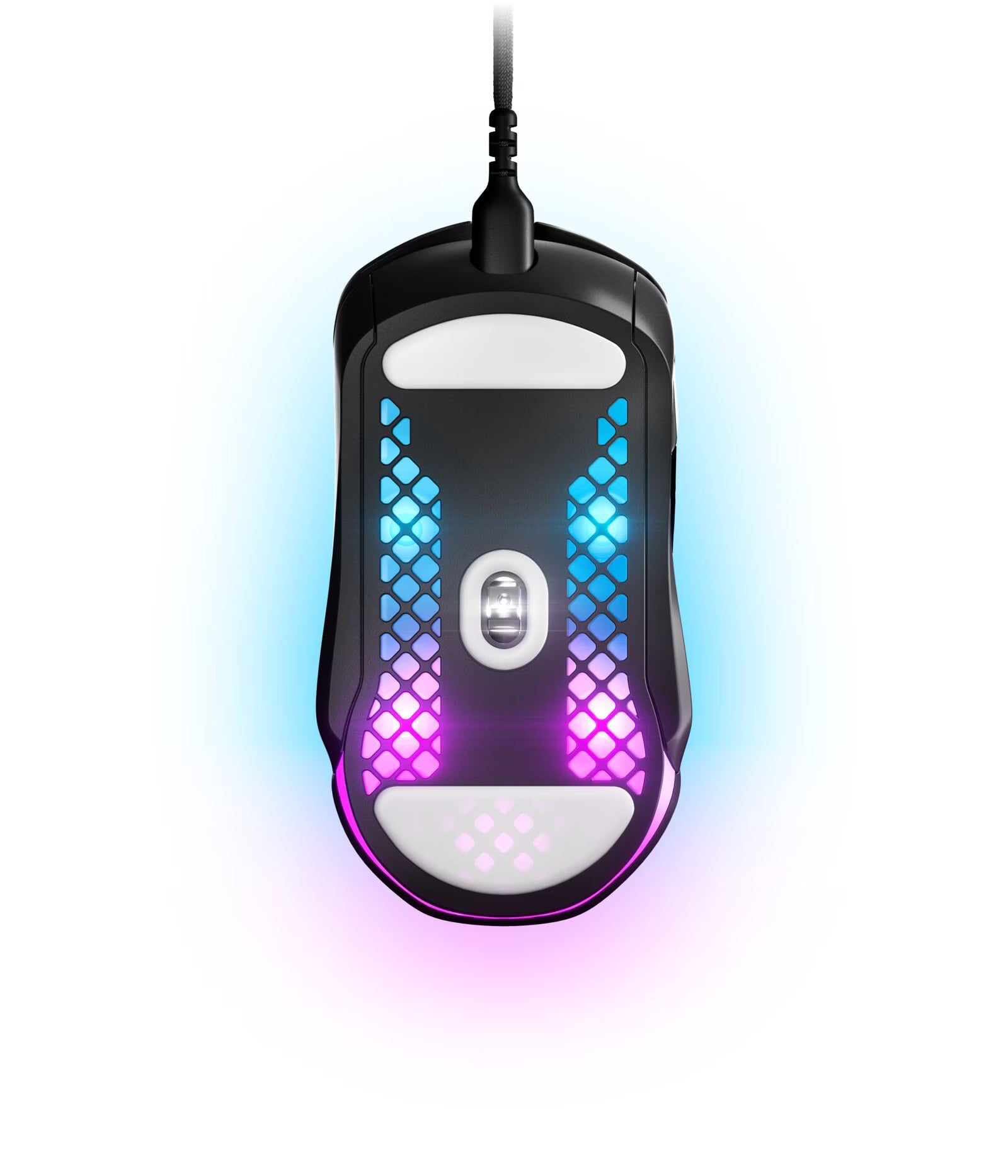 Aerox 5 Ultra Lightweight Honeycomb Water Resistant Wired RGB Optical Gaming Mouse with 9 Programmable Buttons