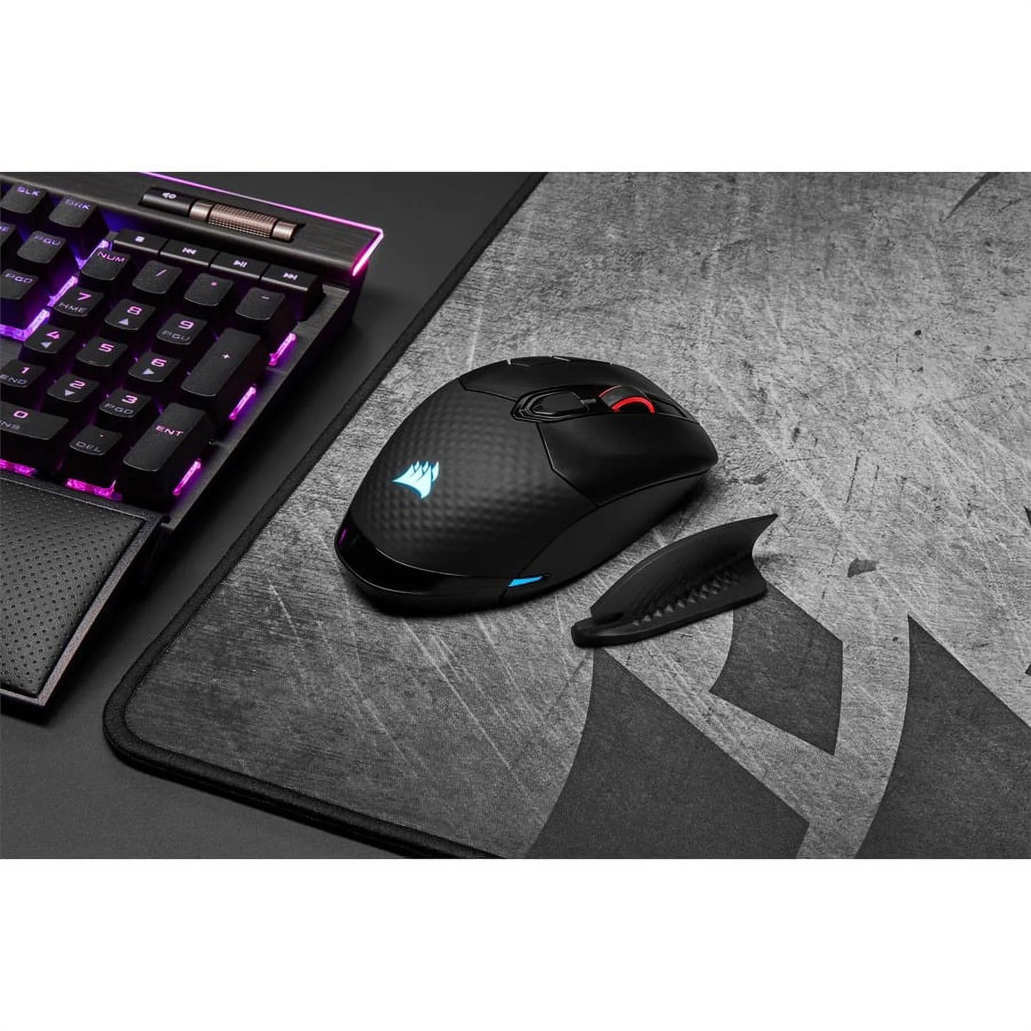 DARK CORE RGB PRO SE Wireless FPS/MOBA Gaming Mouse with SLIPSTREAM Technology, Black, Backlit RGB LED, 18000 DPI, Optical, Qi Wireless Charging Certified