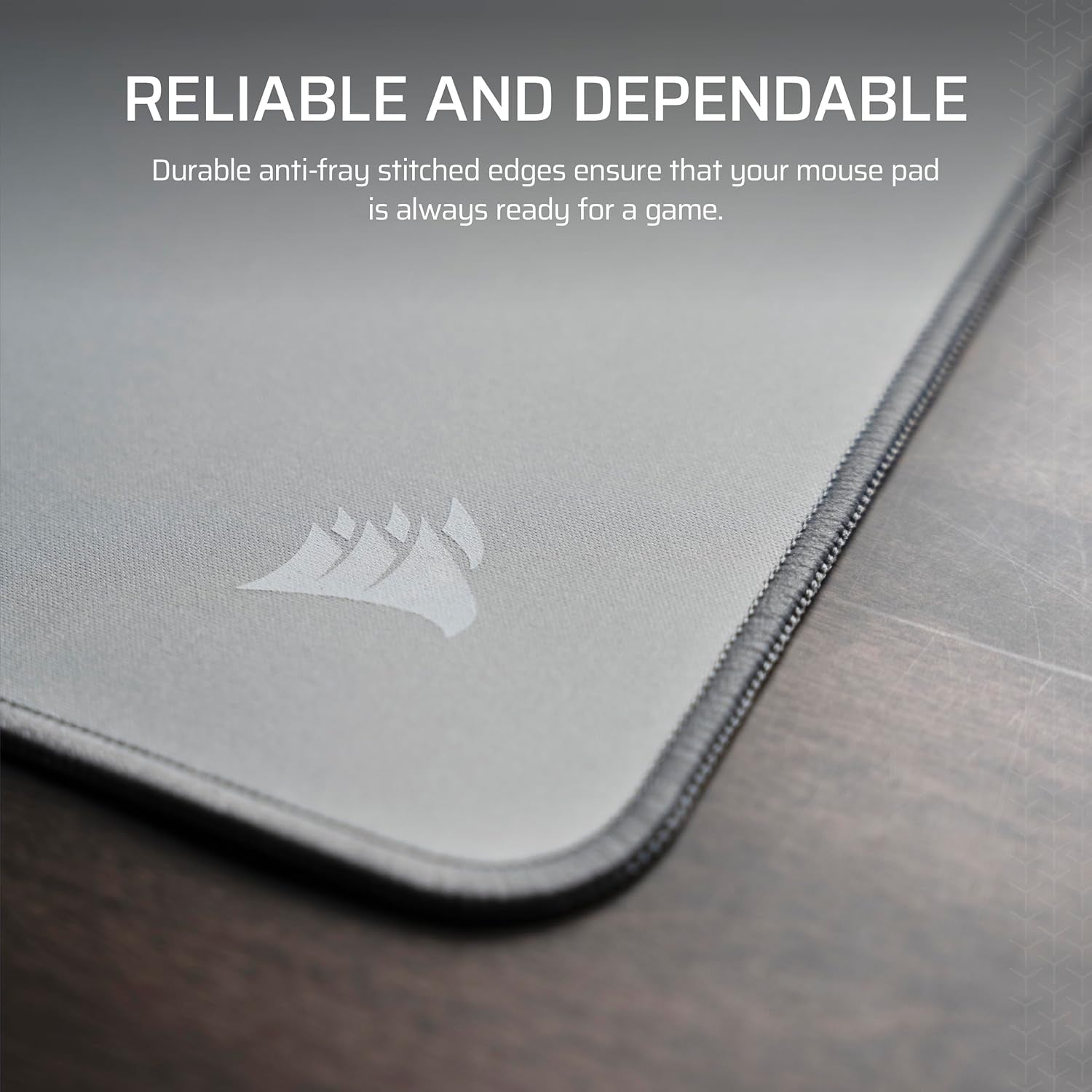Corsair MM Anti-Fray Cloth Gaming Mouse Pad – Gray