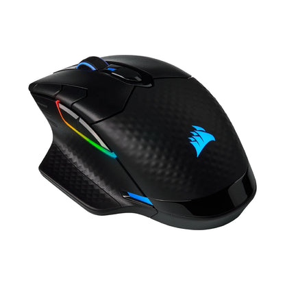 DARK CORE RGB PRO SE Wireless FPS/MOBA Gaming Mouse with SLIPSTREAM Technology, Black, Backlit RGB LED, 18000 DPI, Optical, Qi Wireless Charging Certified