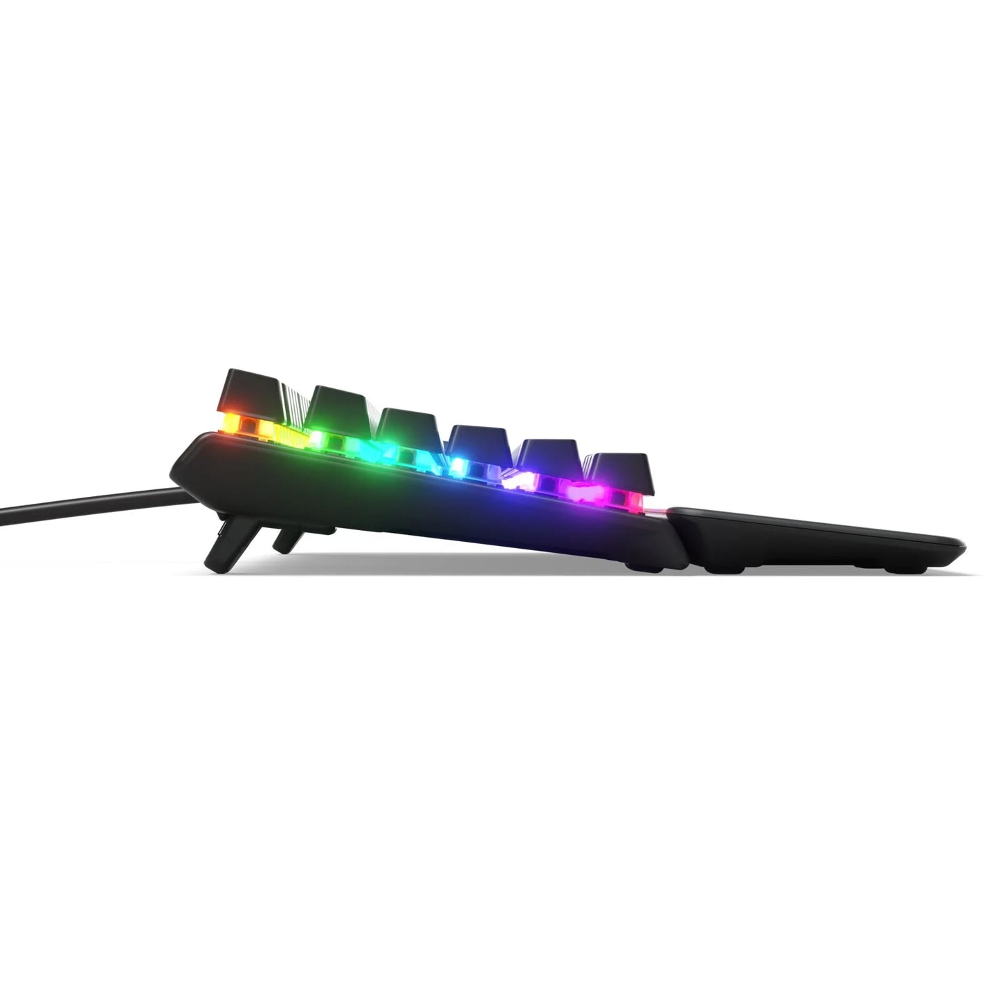 Apex 5 Mechanical Gaming Keyboard - Per-Key RGB Illumination , OLED Smart Display - Black
