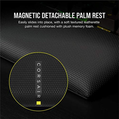 Corsair K100 RGB Mechanical Gaming Keyboard - Cherry MX Speed RGB Silver Keyswitches - PBT Double-Shot Keycaps - Elgato Stream Deck and Icue Compatible - QWERTY NA Layout - Black