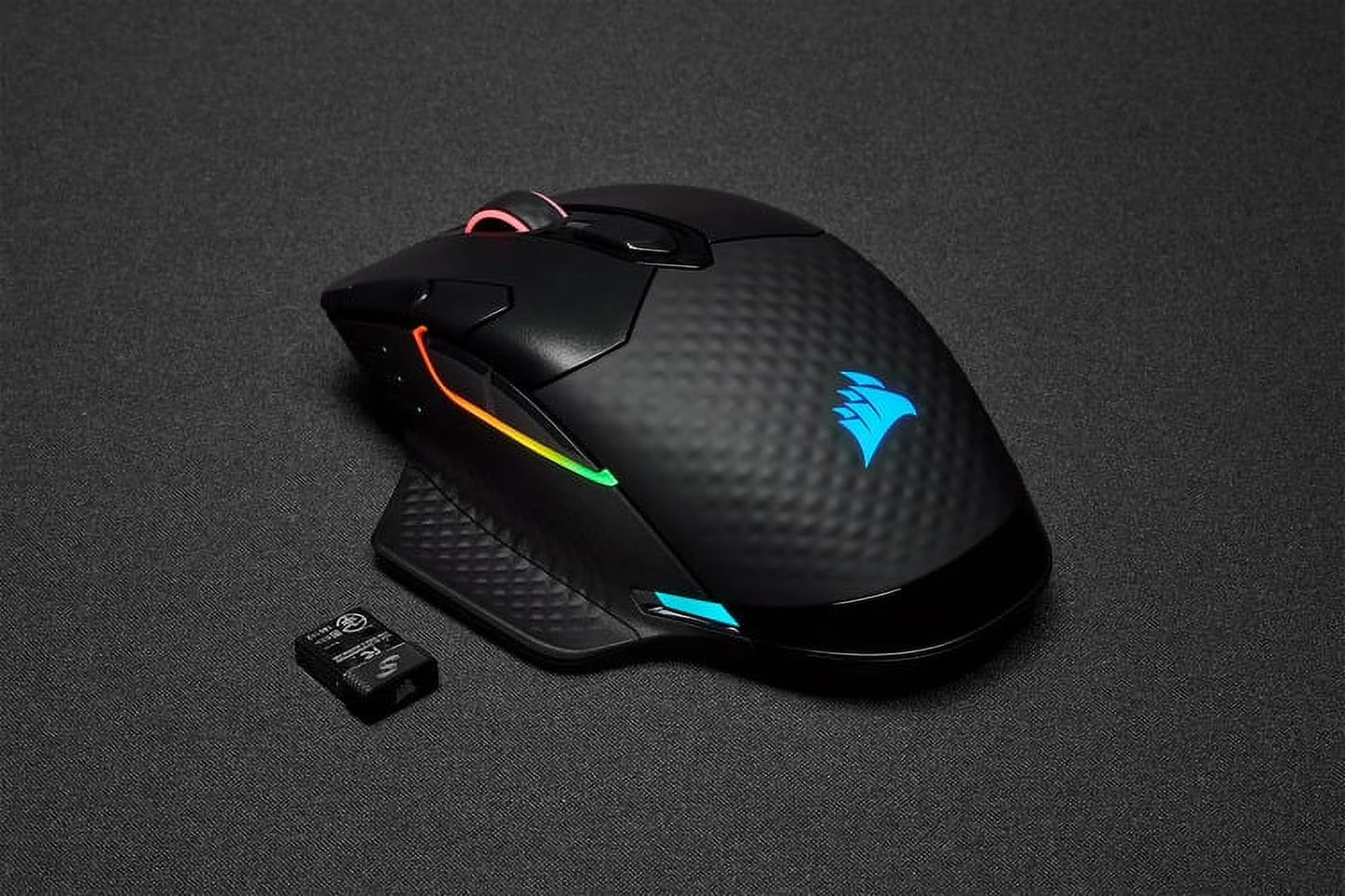DARK CORE RGB PRO SE Wireless FPS/MOBA Gaming Mouse with SLIPSTREAM Technology, Black, Backlit RGB LED, 18000 DPI, Optical, Qi Wireless Charging Certified
