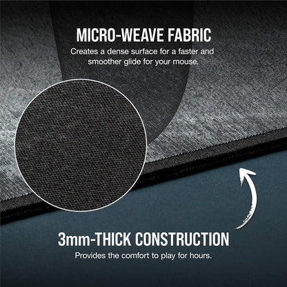 Corsair MM300 PRO Premium Spill-Proof Cloth Gaming Mouse Pad – Medium - Multicolor