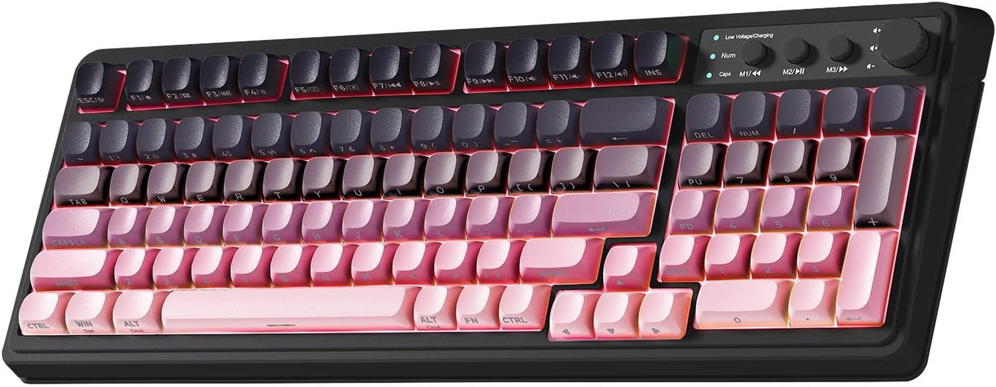 99 Key Keyboard, Wireless Gaming Keyboards Creamy Sounding Keyboard