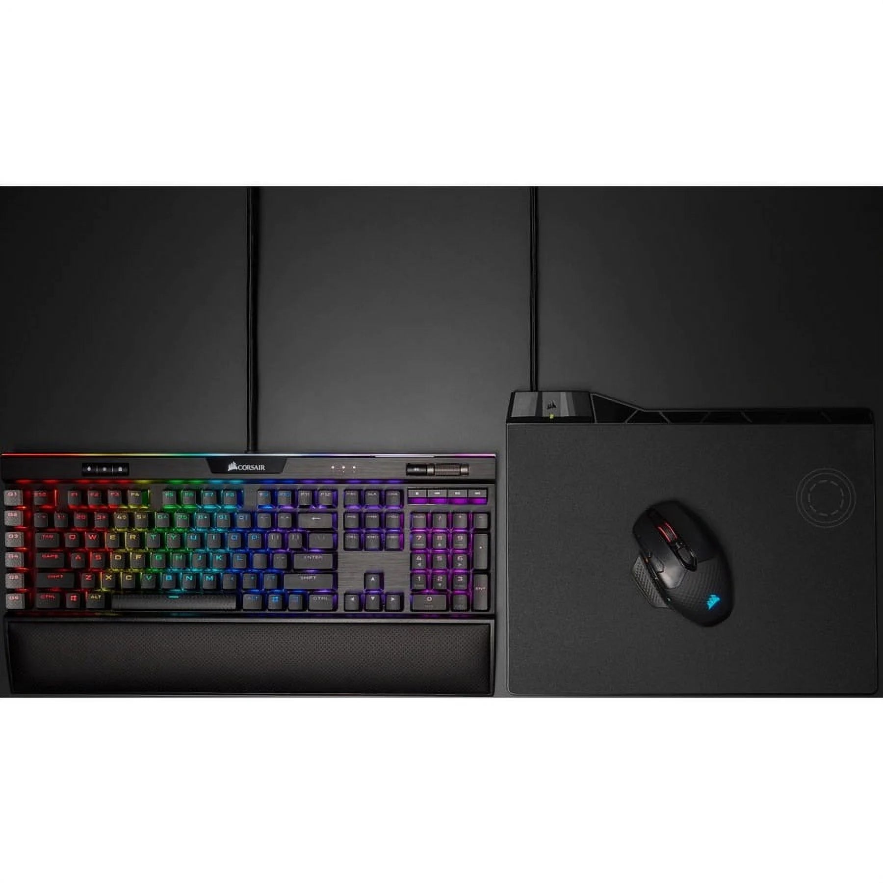 DARK CORE RGB PRO SE Wireless FPS/MOBA Gaming Mouse with SLIPSTREAM Technology, Black, Backlit RGB LED, 18000 DPI, Optical, Qi Wireless Charging Certified