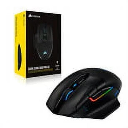 DARK CORE RGB PRO SE Wireless FPS/MOBA Gaming Mouse with SLIPSTREAM Technology, Black, Backlit RGB LED, 18000 DPI, Optical, Qi Wireless Charging Certified