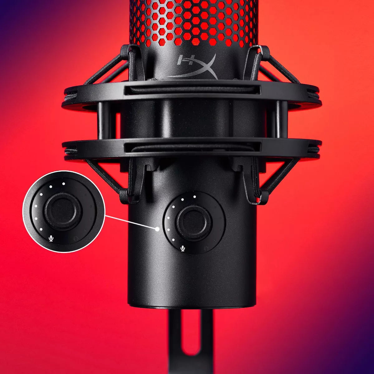 Hyperx Quadcast 2 - USB Condenser Gaming Microphone for PC: Compatible with PS5 & Macos